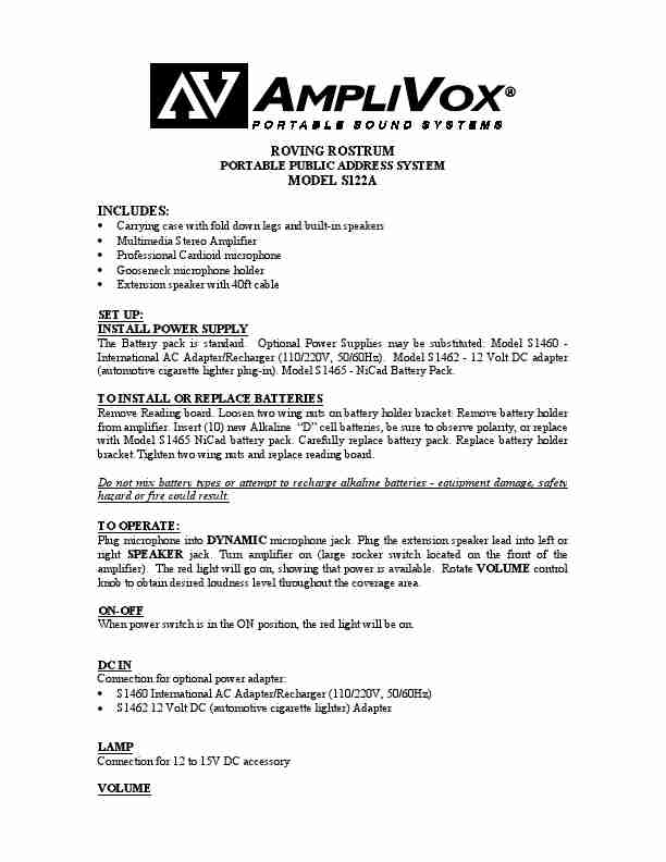AmpliVox DJ Equipment S122A-page_pdf